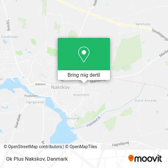 Ok Plus Nakskov kort