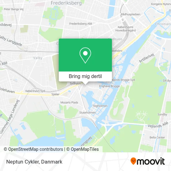 Neptun Cykler kort