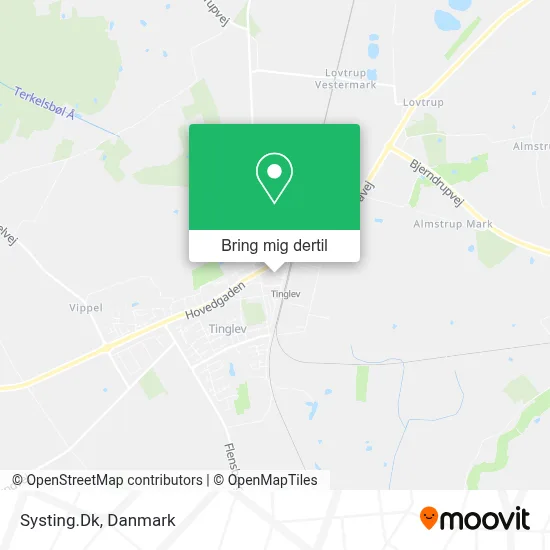 Systing.Dk kort