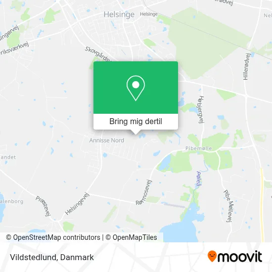 Vildstedlund kort