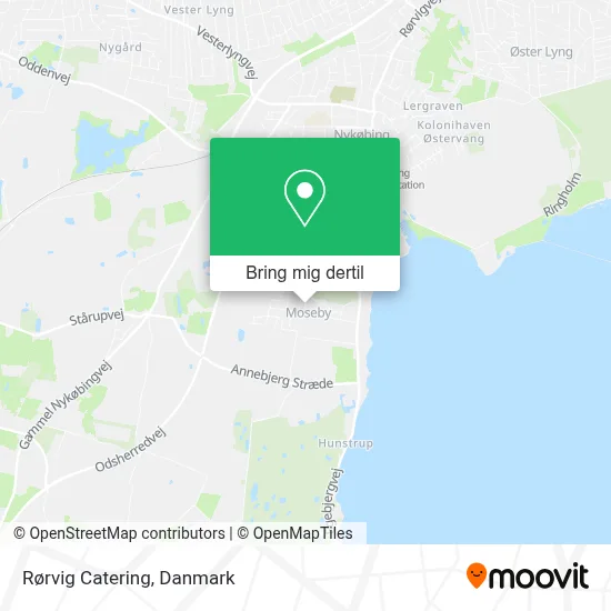 Rørvig Catering kort