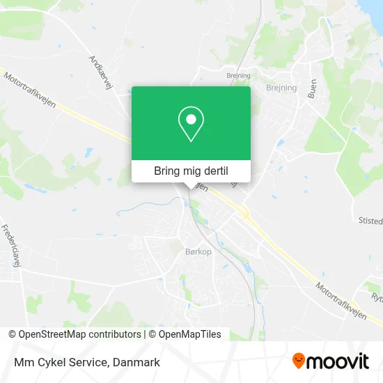 Mm Cykel Service kort