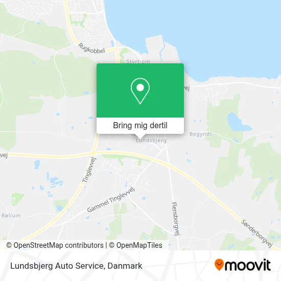 Lundsbjerg Auto Service kort