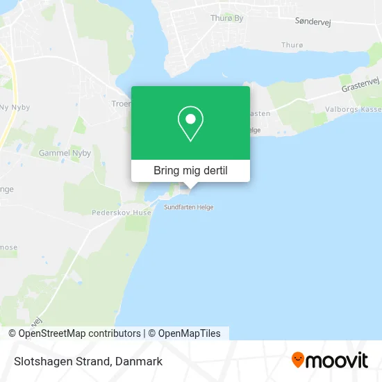 Slotshagen Strand kort