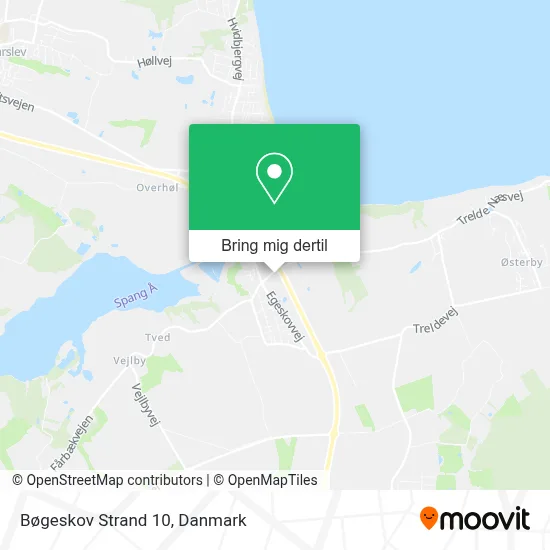 Bøgeskov Strand 10 kort