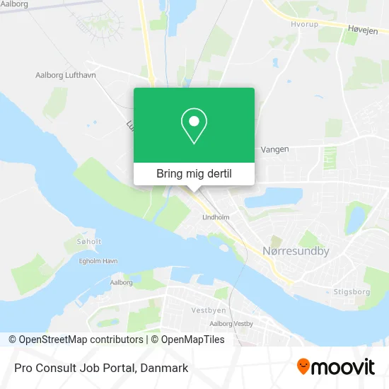 Pro Consult Job Portal kort