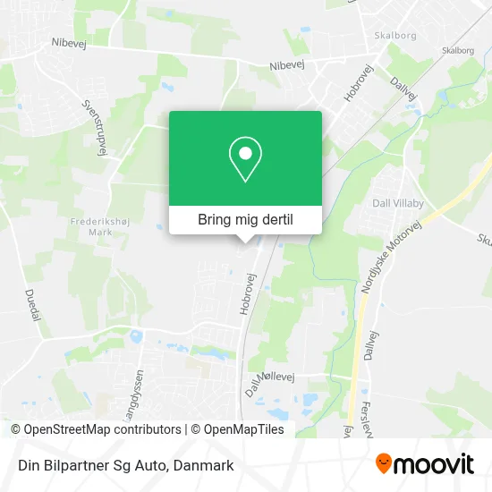 Din Bilpartner Sg Auto kort