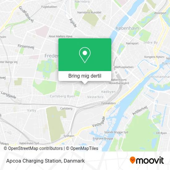 Apcoa Charging Station kort
