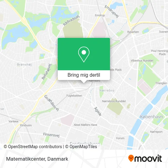 Matematikcenter kort