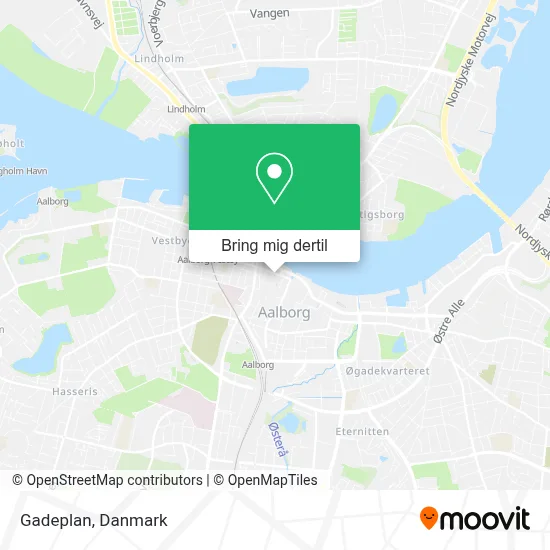 Gadeplan kort