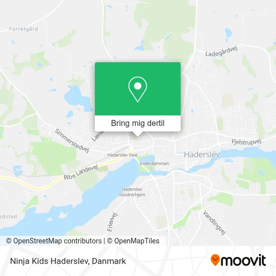 Ninja Kids Haderslev kort