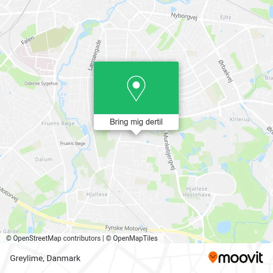 Greylime kort