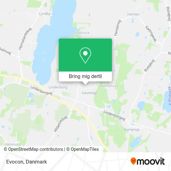 Evocon kort