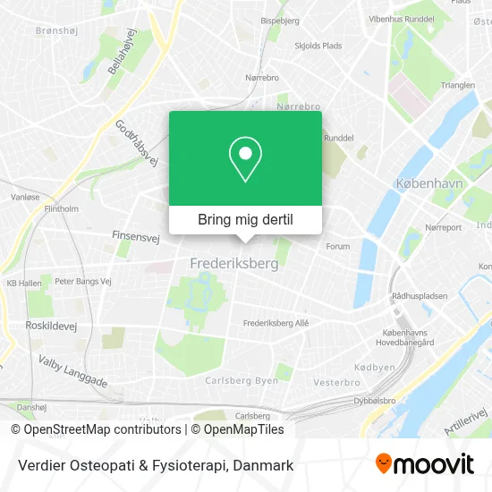 Verdier Osteopati & Fysioterapi kort