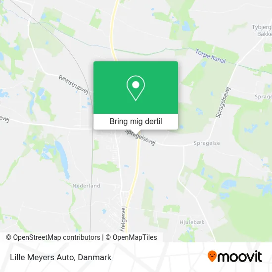 Lille Meyers Auto kort