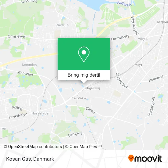 Kosan Gas kort