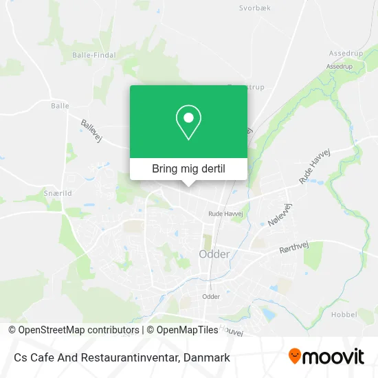Cs Cafe And Restaurantinventar kort