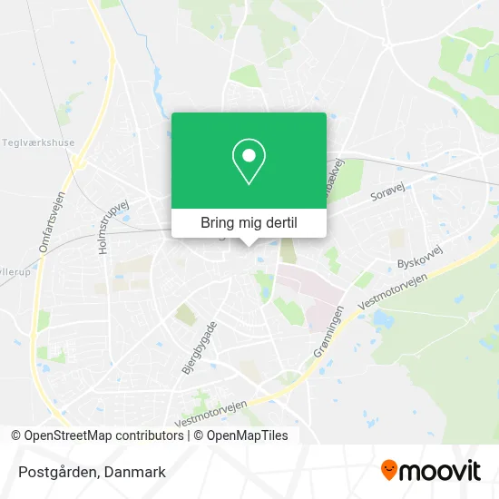 Postgården kort