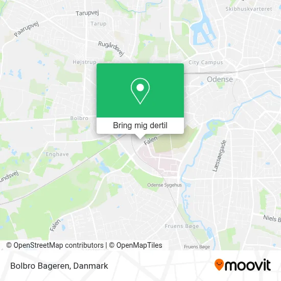 Bolbro Bageren kort
