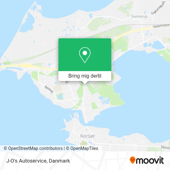 J-O's Autoservice kort