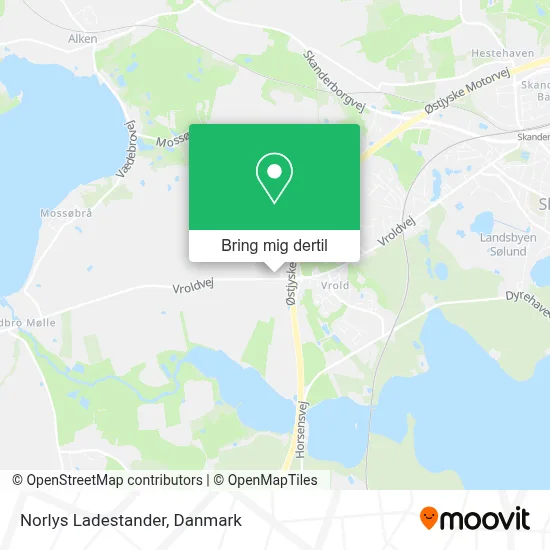 Norlys Ladestander kort