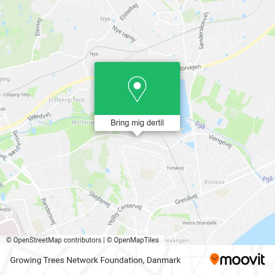 Growing Trees Network Foundation kort