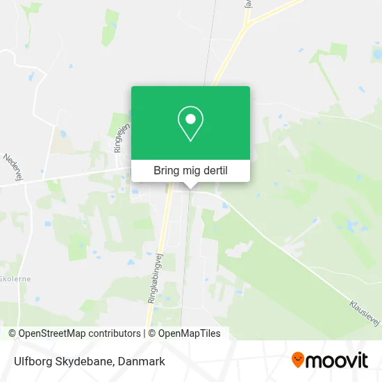 Ulfborg Skydebane kort