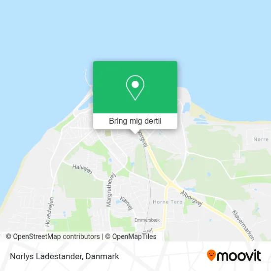 Norlys Ladestander kort