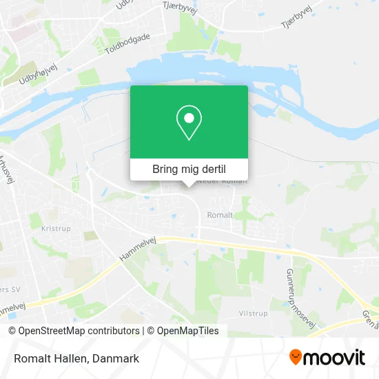 Romalt Hallen kort