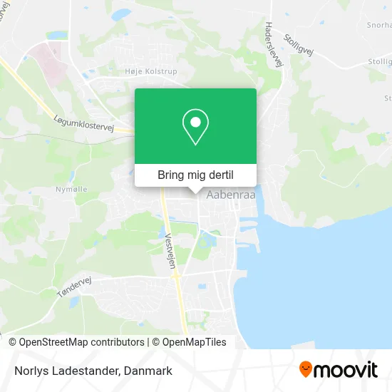 Norlys Ladestander kort