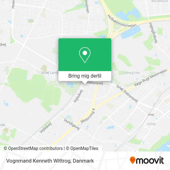 Vognmand Kenneth Wittrog kort
