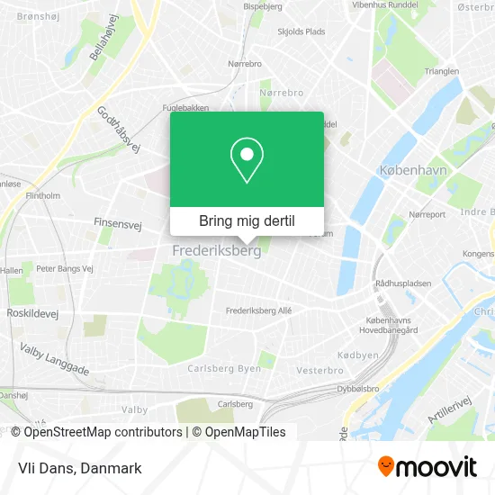 Vli Dans kort