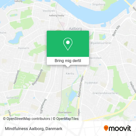 Mindfulness Aalborg kort