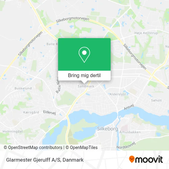 Glarmester Gjerulff A/S kort