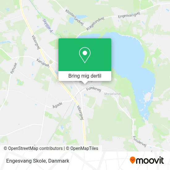 Engesvang Skole kort