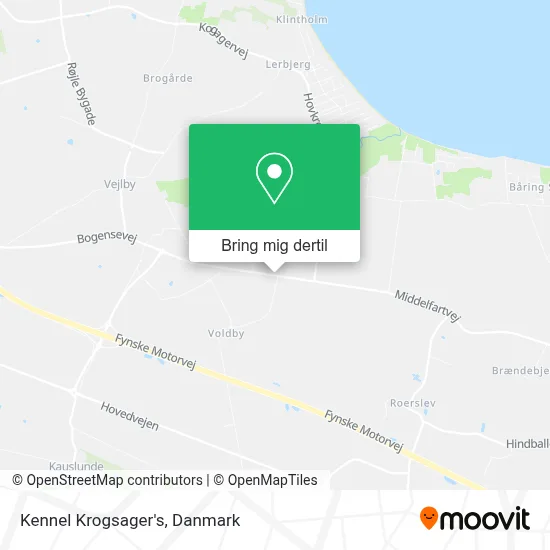 Kennel Krogsager's kort