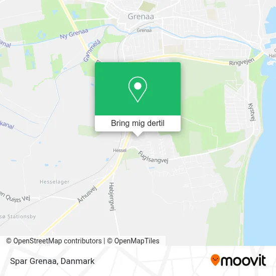 Spar Grenaa kort