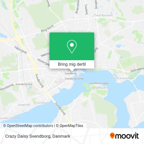 Crazy Daisy Svendborg kort