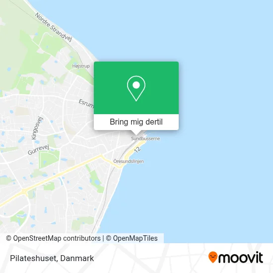 Pilateshuset kort