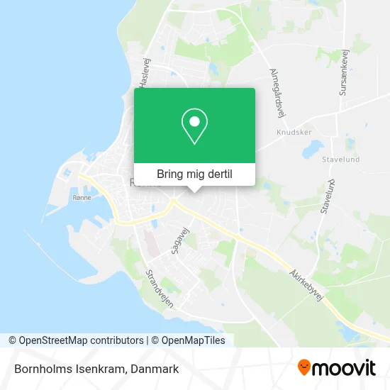 Bornholms Isenkram kort