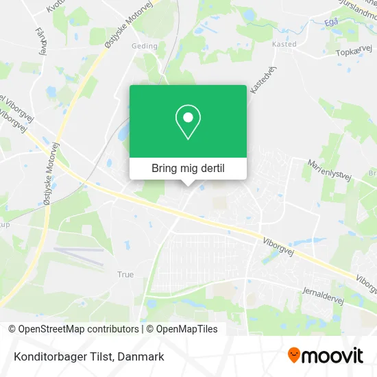 Konditorbager Tilst kort