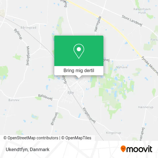 Ukendtfyn kort