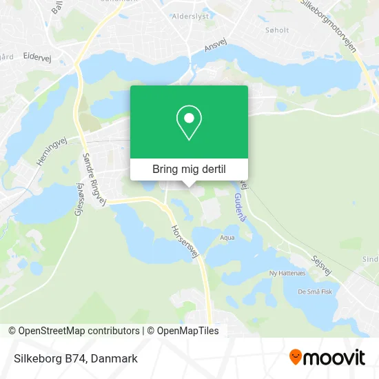 Silkeborg B74 kort