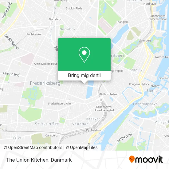 The Union Kitchen kort