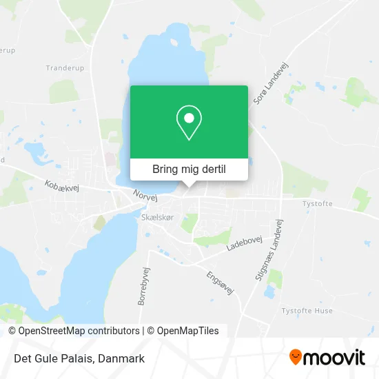 Det Gule Palais kort