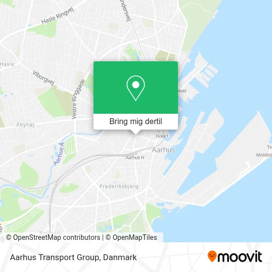 Aarhus Transport Group kort