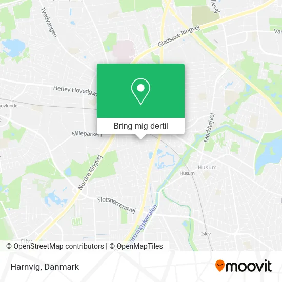 Harnvig kort