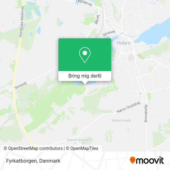 Fyrkatborgen kort