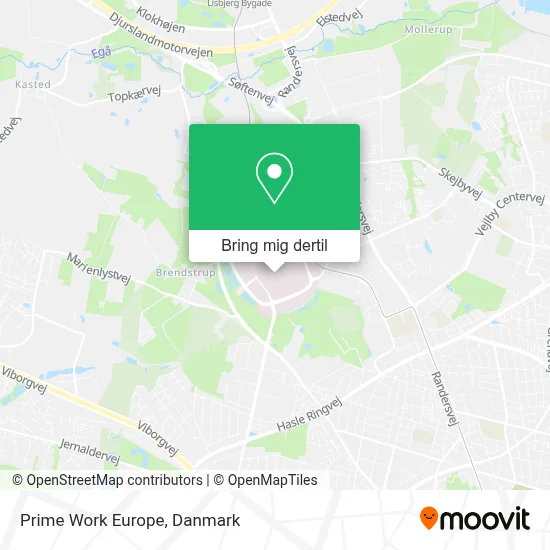 Prime Work Europe kort