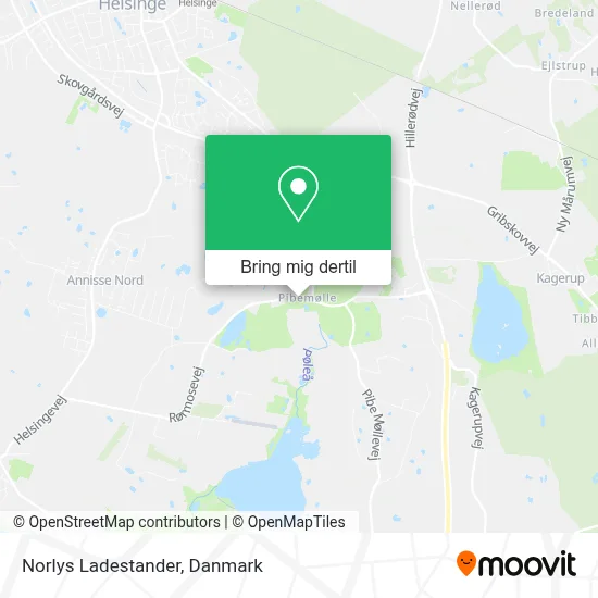 Norlys Ladestander kort